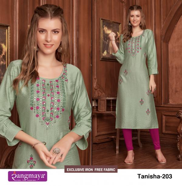 Rangmaya Tanisha 2 Fancy Wear Designer Kurti Collection